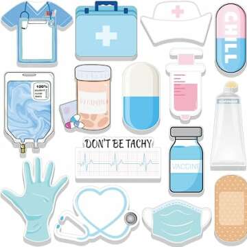 Professional Medical Sticky Notes for Easy Reminders