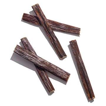 Jack&Pup 6-inch Gullet Sticks for Dogs – Odor Free Joint Health Support Dog Chews – Fresh and Sa...