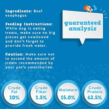 Jack&Pup Beef Gullet Sticks – Healthy Joint Support Treats