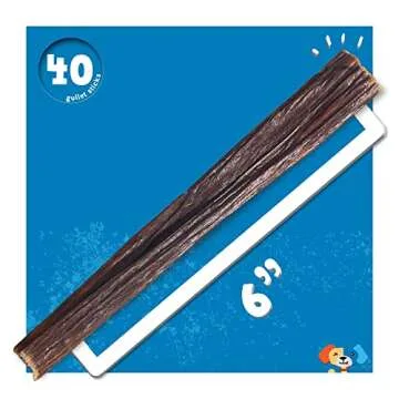 Jack&Pup Beef Gullet Sticks – Healthy Joint Support Treats