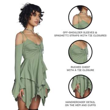 Dolls Kill Fairycore Handkerchief Dress - Custom Fit Style