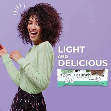 Power Crunch Protein Wafer Bars - 30 Count Variety Pack of 6 Flavors