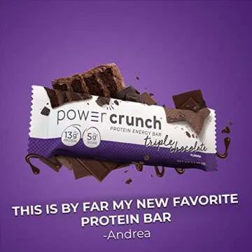 Power Crunch Protein Wafer Bars - 30 Count Variety Pack of 6 Flavors