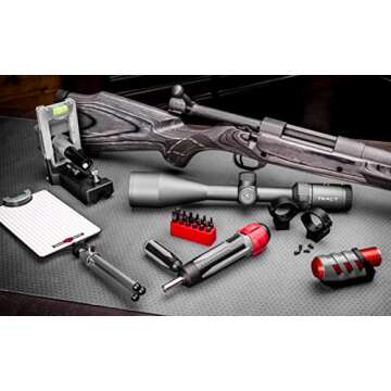 Real Avid Scope Mounting and Bore Sighting Kit | Includes Scope Leveling Kit, 10 to 70 inch-lb Torque Screwdriver & Green Laser Bore Sighter | Complete Tool Kit for Mounting & Boresighting Scopes