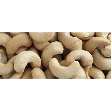 FERIDIES Jumbo Lightly Salted Cashews - 18oz Vacuum Sealed Tin - GMO Free and Kosher