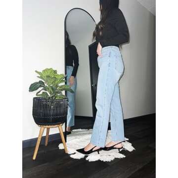 JENN ARDOR Womens Kitten Heels Closed Pointed Toe Elastic Slingback Sexy Low Heels Bridal Wedding Guest Dress Prom Pumps Shoes