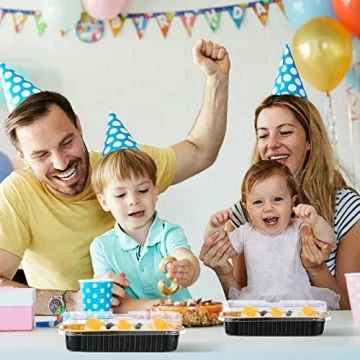 Potchen Mini Loaf Pans with Lids - Quality Disposable Baking Containers