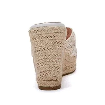 Coutgo Women’s Stylish Platform Wedge Sandals for Summer