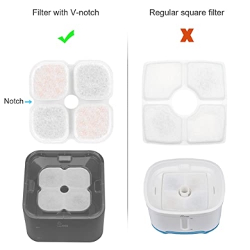 Crystal Cat Water Fountain with LED Light and Filters