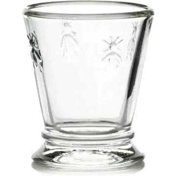 La Rochere Napoleon Bee Shot Glasses Set of 6 for Dining