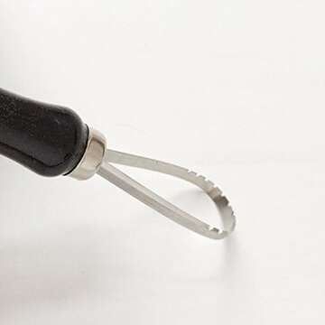 3pcs Sculpture Scraper Knife Carved Sludge Shaper Ceramic Pottery Clay Trimming Big Loop Tools Set