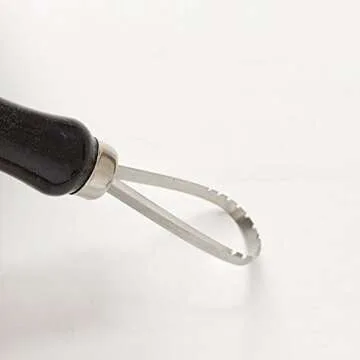 3pcs Sculpture Scraper Knife Carved Sludge Shaper Ceramic Pottery Clay Trimming Big Loop Tools Set