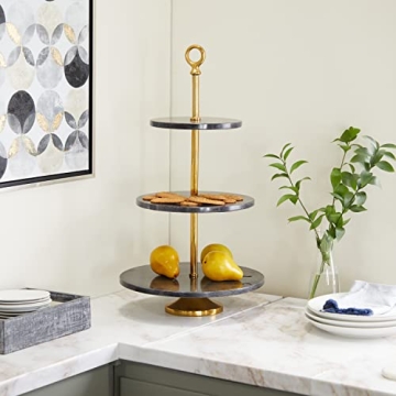 Luxury Marble 3 Tiered Cake Stand for Elegant Displays