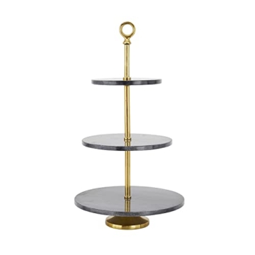 Luxury Marble 3 Tiered Cake Stand for Elegant Displays