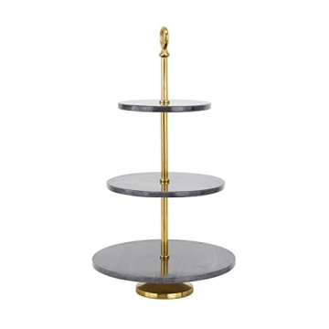 Luxury Marble 3 Tiered Cake Stand for Elegant Displays