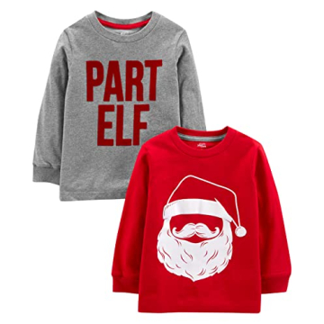 Simple Joys by Carter's Christmas Long-Sleeve Tees for Kids