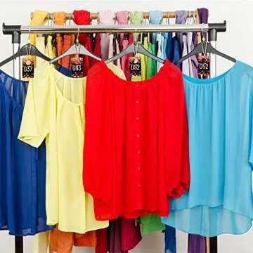 Jetec 100 Pieces Live Plastic Number Tags, Consecutive Reusable Normal and Mirrored Image Number Tags for Live Coat Room Hanger Cards (Champagne Gold)