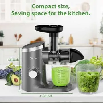 Aeitto Slow Masticating Juicer for Healthy Nutrient-Rich Juice
