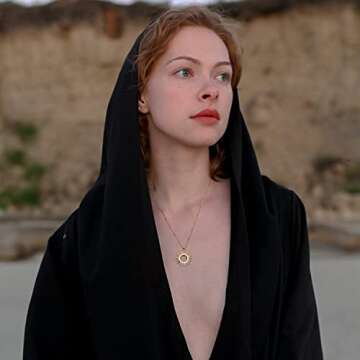 Elegant CANEVINKA Gold Plated Sun Pendant Necklace