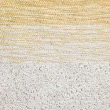 Amazon Brand – Rivet Casual Ombre Throw Pillow - 17 x 17 Inch, Yellow