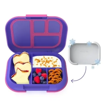 Bentgo Kids Chill Lunch Box with Ice Pack - Fun and Fresh Meals