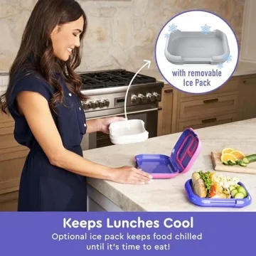 Bentgo Kids Chill Lunch Box with Ice Pack for Fresh Meals