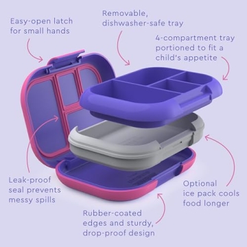 Bentgo Kids Chill Lunch Box with Ice Pack for Fresh Meals