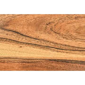 Acacia Kitchen Cutting Board with Handles for Serving