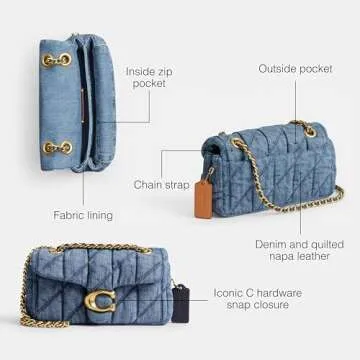 Coach Tabby Shoulder Bag 20, Indigo