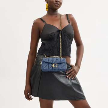 Coach Tabby Shoulder Bag 20, Indigo
