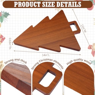 Yaomiao 7 Pcs Christmas Kitchen Utensils Set for Holiday