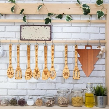 Yaomiao 7 Pcs Christmas Kitchen Utensils Set for Holiday