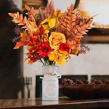 Ruidazon Artificial Fall Flowers Bouquets for Autumn Decor