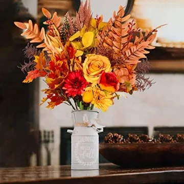 Ruidazon Artificial Fall Flowers Bouquets for Autumn Decor