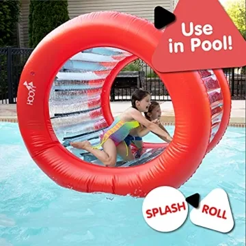 Giant Inflatable Fun Roller Wheel 65" for Kids Playtime