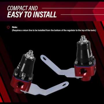 Aeromotive 13301 Adjustable Fuel Pressure Regulator for EFI