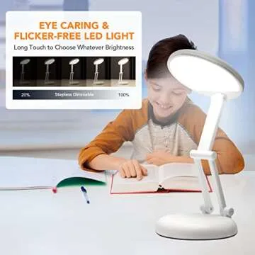 Compact Rechargeable Battery Operated Lamp for Every Need