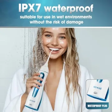 Nicwell Cordless Water Dental Flosser for Ultimate Oral Care