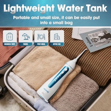 Nicwell Cordless Water Dental Flosser for Ultimate Oral Care