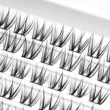 DIY Eyelash Extension Lash Clusters for Natural Looks