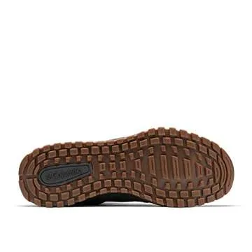 Columbia Men's Fairbanks Mid Hiking Shoe, Gravel/Dark Moss, 10.5