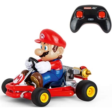 Carrera RC Mario Kart Pipe Kart - Officially Licensed 1:18 Scale Remote Control Car for Kids