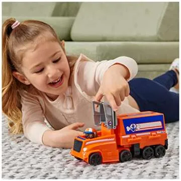 Paw Patrol Zuma Transforming Toy Trucks for Kids