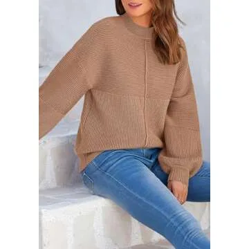 NALANISA Women's Chunky Pullover Sweater for Fall