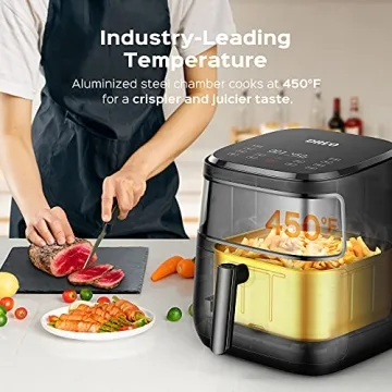Dreo Air Fryer Pro Max with Visible Window 6.8QT