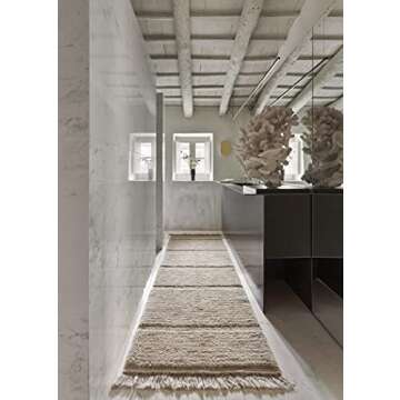 Lorena Canals Woolable Area Rug in Beige - Handmade Elegance