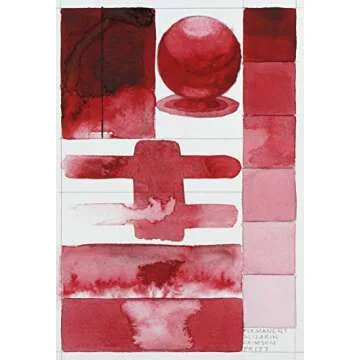 QoR Artist Watercolors by GOLDEN, Permanent Alizarin Crimson, 11 ml Tube, Professional Watercolor Paint, Transparent