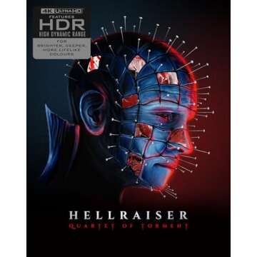 Hellraiser: Quartet Of Torment - Pinhead Slipcase (4-Disc Limited Edition) [4K Ultra HD] [4K UHD]