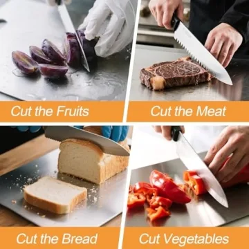 Durable & Hygienic Titanium Cutting Boards Set for Kitchen