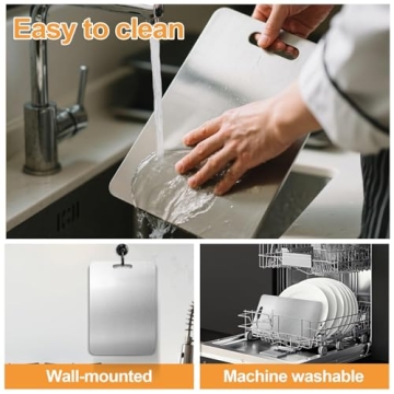 Durable & Hygienic Titanium Cutting Boards Set for Kitchen